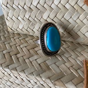 Vintage Navajo Turquoise Ring
